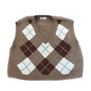 Hollister Argyle Sweater Vest